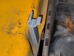 GMC Canyon Chevrolet Colorado hood prop stand retainer clip - OpenSCAD preview