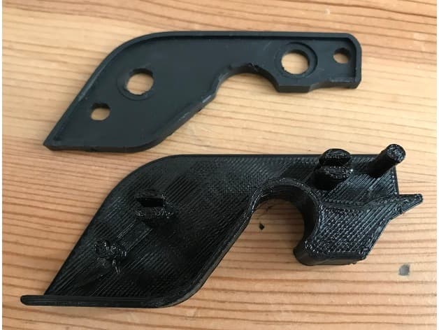 Skoda Fabia MK2 Parcel Shelf Clip Improved preview