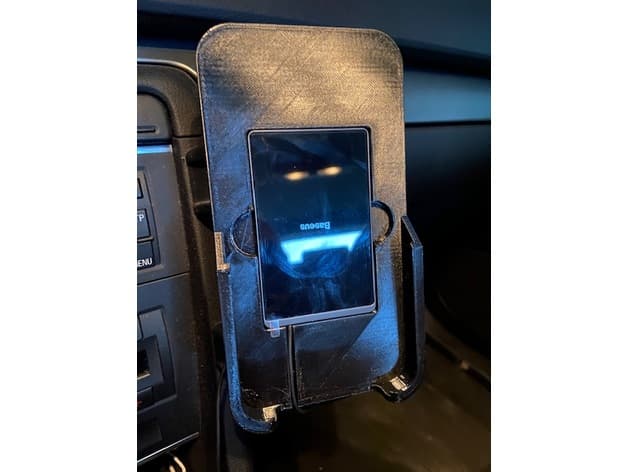 VW Audi FSE iPhone 11 Mount with Baseus 15w Qi Charger preview