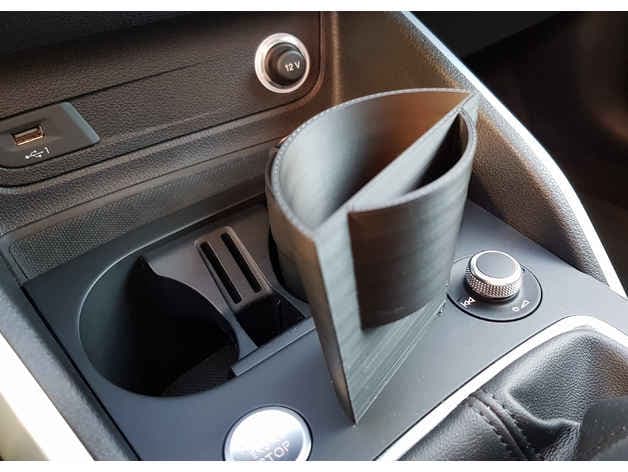 Audi ( Q2 ) center console storage cup / ashtray preview