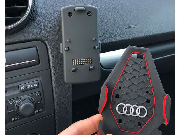 iPhone X adapter for old Audi phone cradle preview