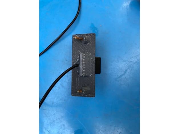 Audi A2 Camera holder in license plate holder light preview