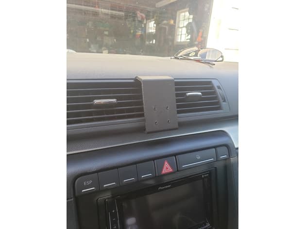 Audi B6 / B7 A4 vent clip mount (Proclip style) preview
