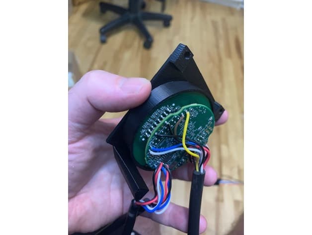 Supra Mk3 cluster's left gauge adapter for Innovate gauge preview