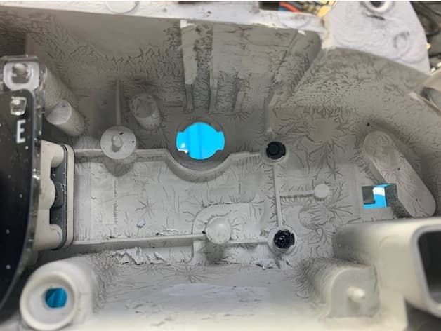 Supra Mk3 cluster's boost gauge adapter for AEM x-series gauge preview