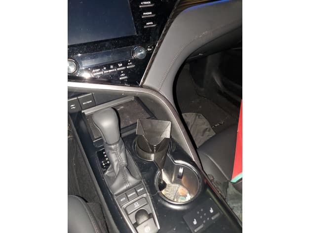 Photo of Car Cup Holder Phone Dock - 2018 Toyota Camry
