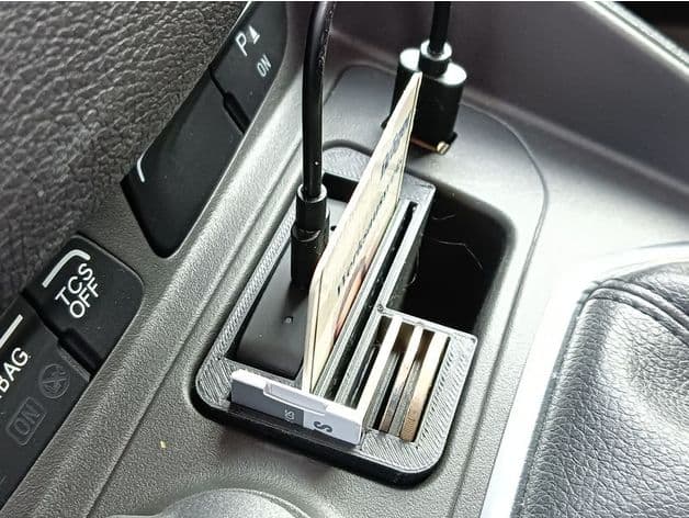 car cockpit coin compartment insert preview