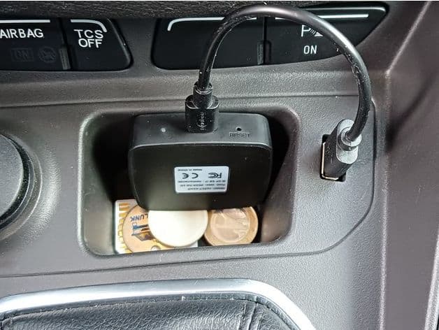 car cockpit coin compartment insert preview