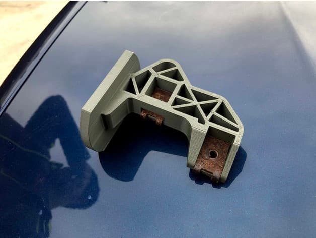 front bumper supports for BMW E39 preview
