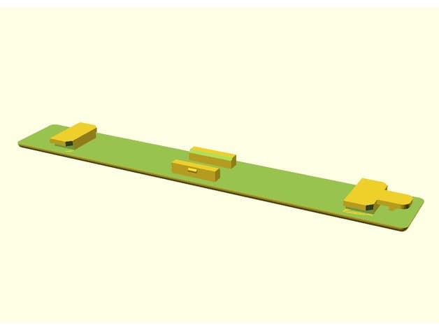 Roof bars connectors cover (Suzuki Swift 3 and other models) preview