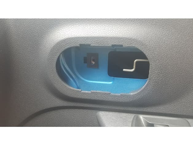 Doorknob nut holder Dacia Dokker preview