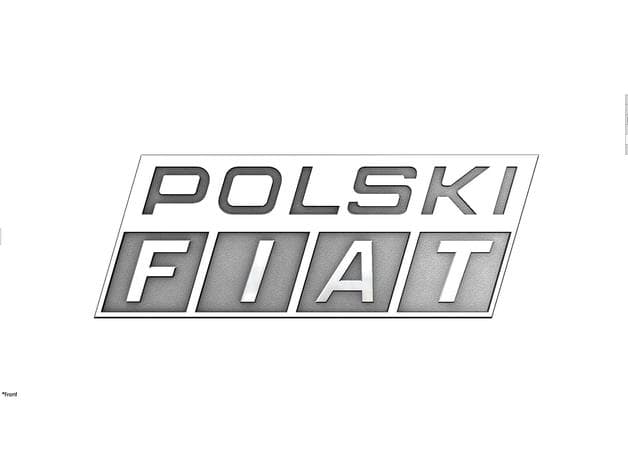 Polski Fiat Badge preview