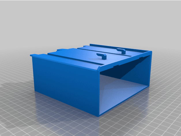 BMW E36 CD Fachhalterung latch added version preview