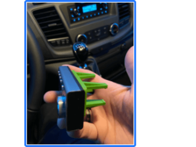 Audison DSP DRC holder air vent ford transit 2020 preview