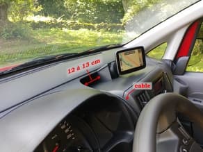 Photo of Navigation system Car holder for Nissan NV200