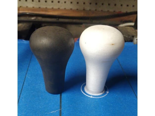 Stock Fiero shift knob (without "thumb rest") preview