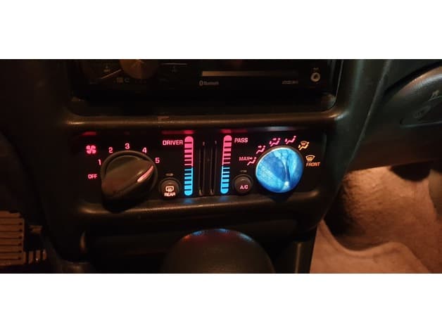 2002 Pontiac Grand Prix Climate Control Knob preview