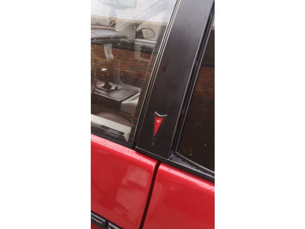 Fiero Notchback Sail Panel emblems preview