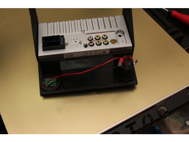 Volvo 940 2 DIN radio frame for radio 7018B preview