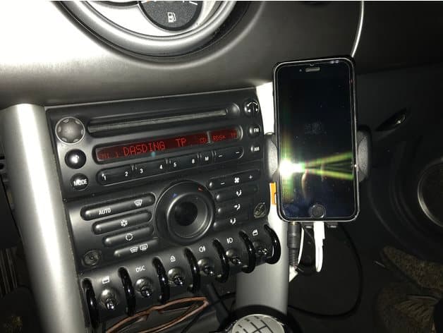 Car Phone Holder Downtube for Mini Cooper S One R50 R52 R53 preview
