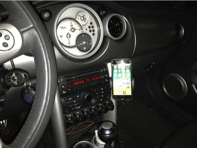 Car Phone Holder Downtube for Mini Cooper S One R50 R52 R53 preview