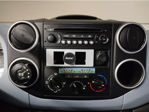 Photo of Citroen Berlingo 3 Konsolenfach Radiofach Handyhalterung Ablage