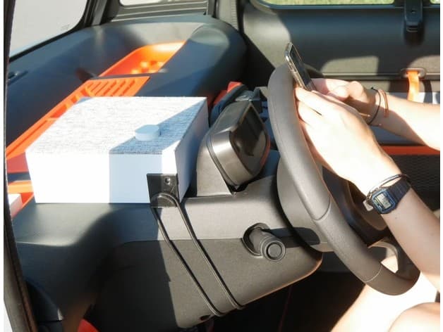 Citroen Ami Ikea Eneby 20 speaker mount preview