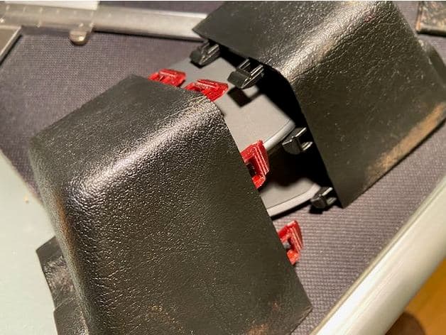 Volvo 940 / 740 seat rail covers repair clips preview