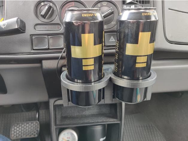Saab 900 double cup holder preview