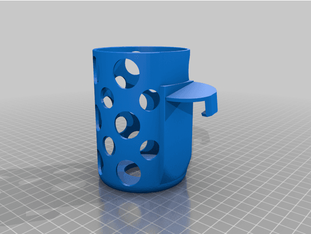 Triumph TR6 cup holder preview