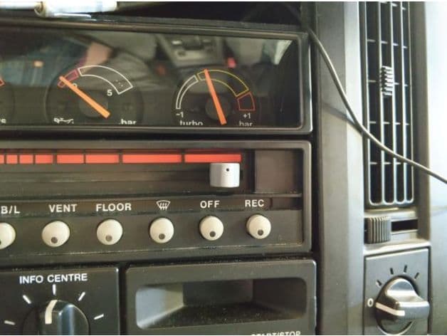 Photo of Volvo 480 - AC knob