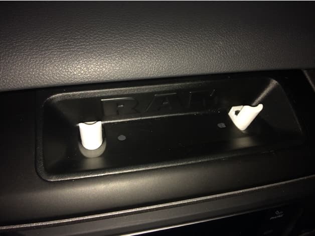 Ram 1500 phone holder preview
