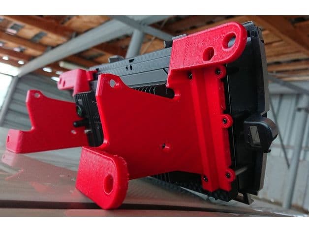 Mounting for the TEYES/KINGBEATS head unit (for Toyota Prius ZVW30) preview