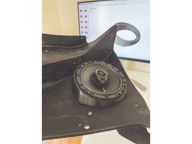 FIAT Spider Front 6.5" Speaker Adapter preview