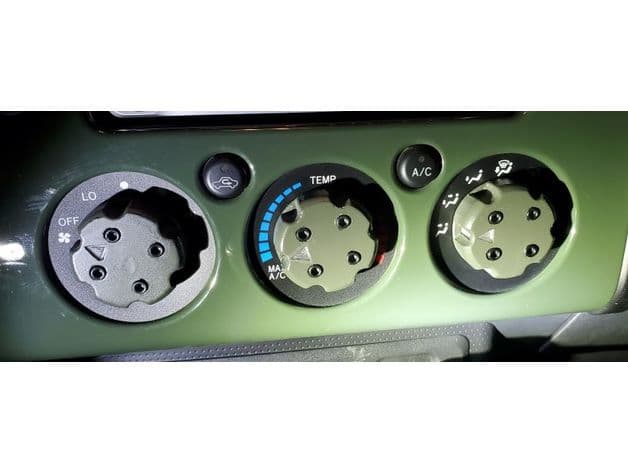 FJ Cruiser Climate Control Knobs preview