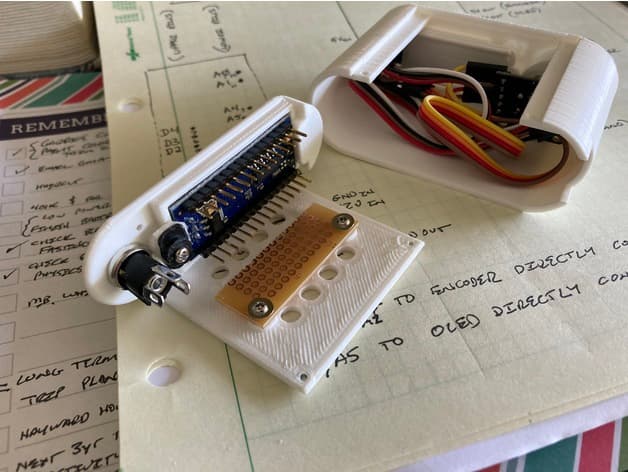 BMW i3 DIY voltage monitor project case preview