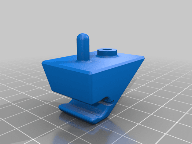 Photo of SAAB sun visor clip