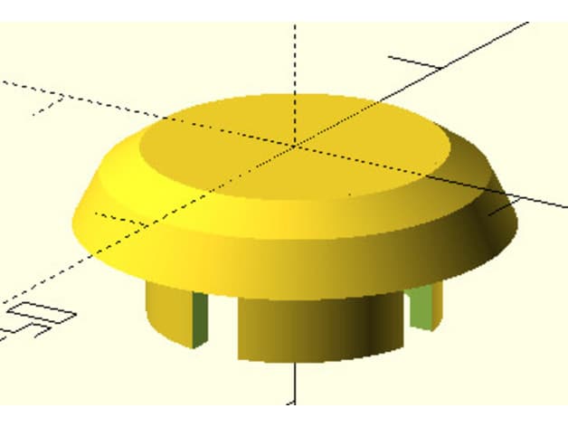 Saab 9-5 2009 Knob for air vent preview