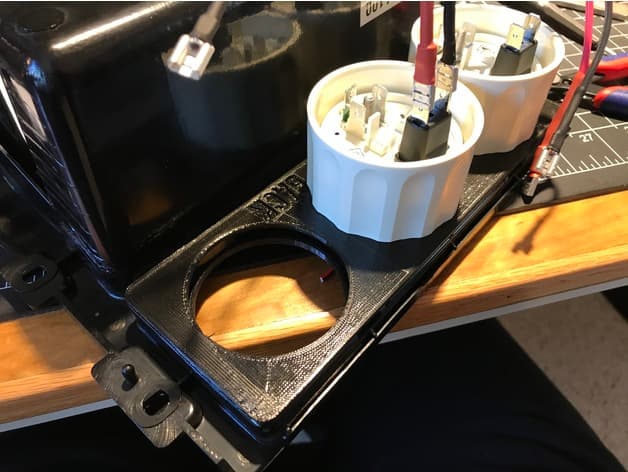 CRX Gauge Panel - replaces stereo head unit preview