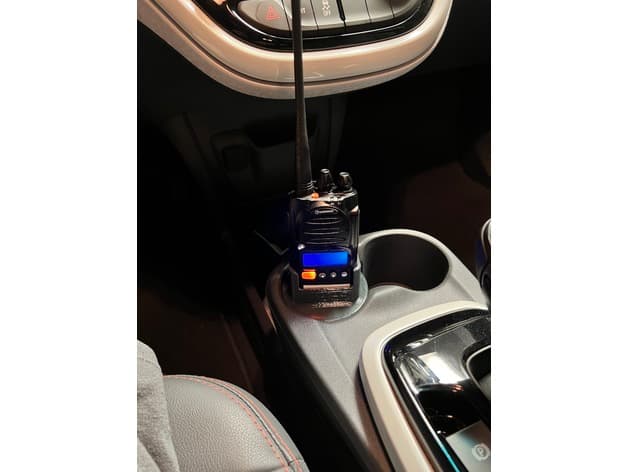 Wouxun KG-805G Chevy Bolt Cup Holder Mount preview