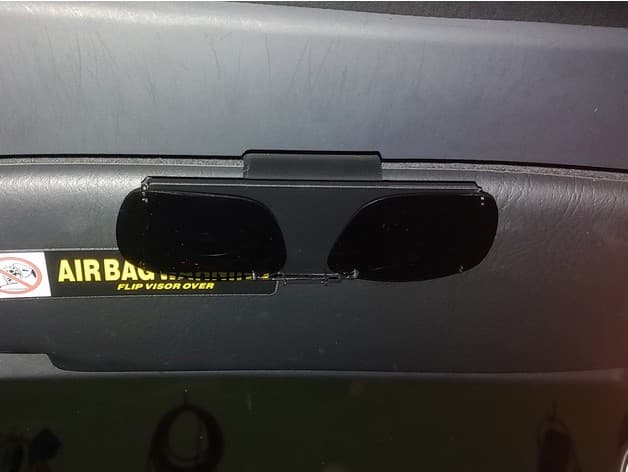 Car Visor Mount for Clip On Sunglasses - Honda S2000 preview