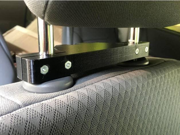 Photo of 2010 Dodge Grand Caravan head rest LCD mount