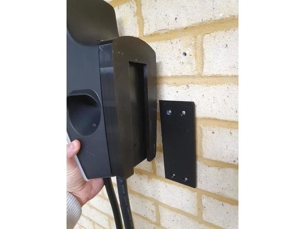 Tesla Wall connector Gen 3, Quick release wall bracket preview