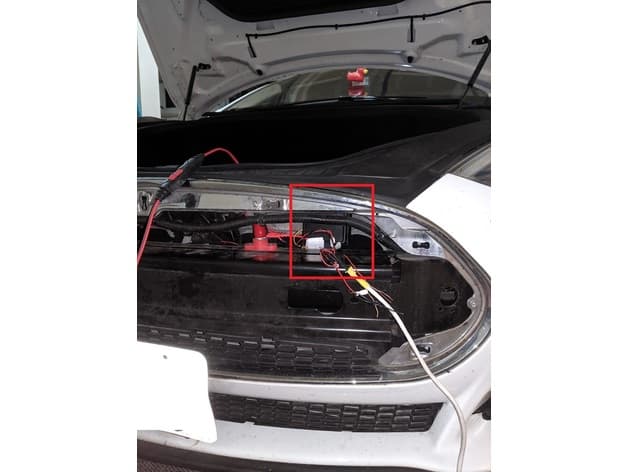 Tesla model S radar mount preview