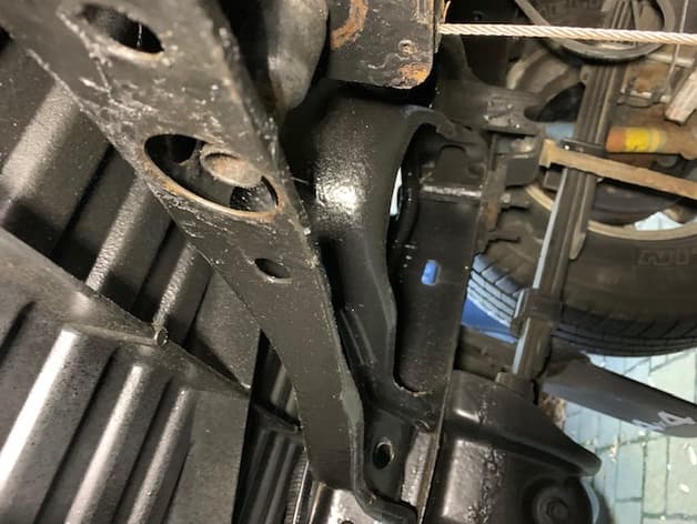 Toyota Tacoma spare tire crank lock guide preview