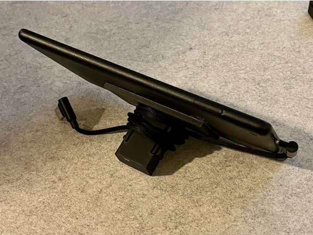 Land Rover Defender rear seat tablet semi- permanent holder using Click & Go system preview
