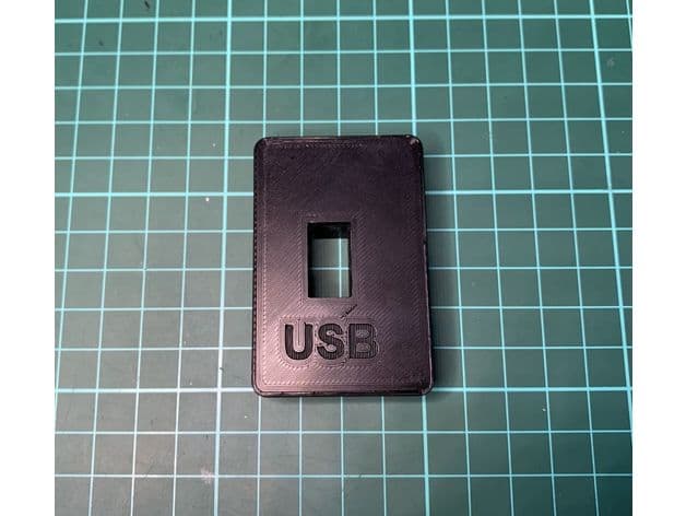 Photo of WRX STI USB Plate