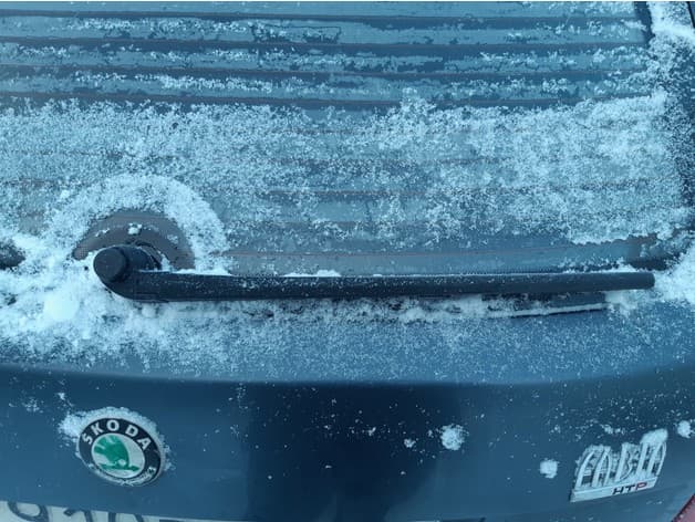 Rear wiper cap for Skoda Fabia preview