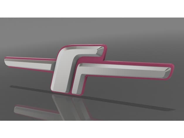 Subaru Forester JDM 'F' Grille Badge preview