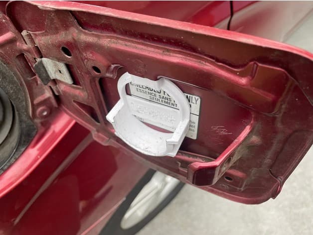Subaru Forester Gas / Fuel Cap Holder - GUSSETED (Remixed unit by elanaut) preview